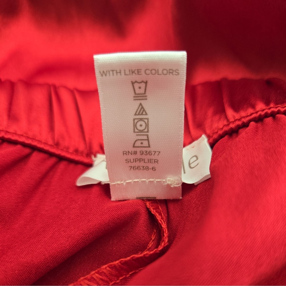 Ambrielle Women's Red Sleepwear 2pc Pajama Set . Size XXL - Picture 8 of 8